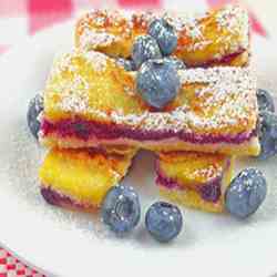 Blueberry French Toast Sticks
