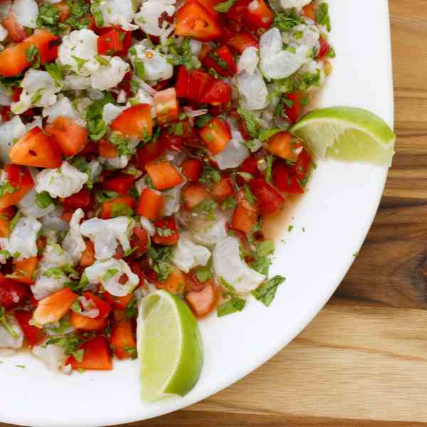 Fresh ceviche