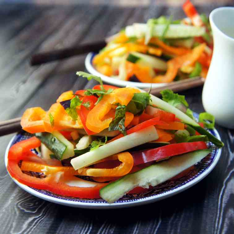 Spicy Thai Coconut Salad