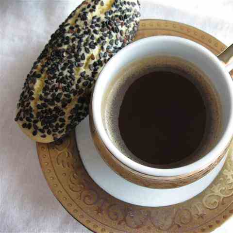 Black Sesame Seed & Anise Cookies