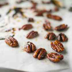 Cadied Pecans