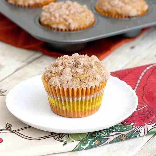 Pumpkin Cream Cheese Muffins