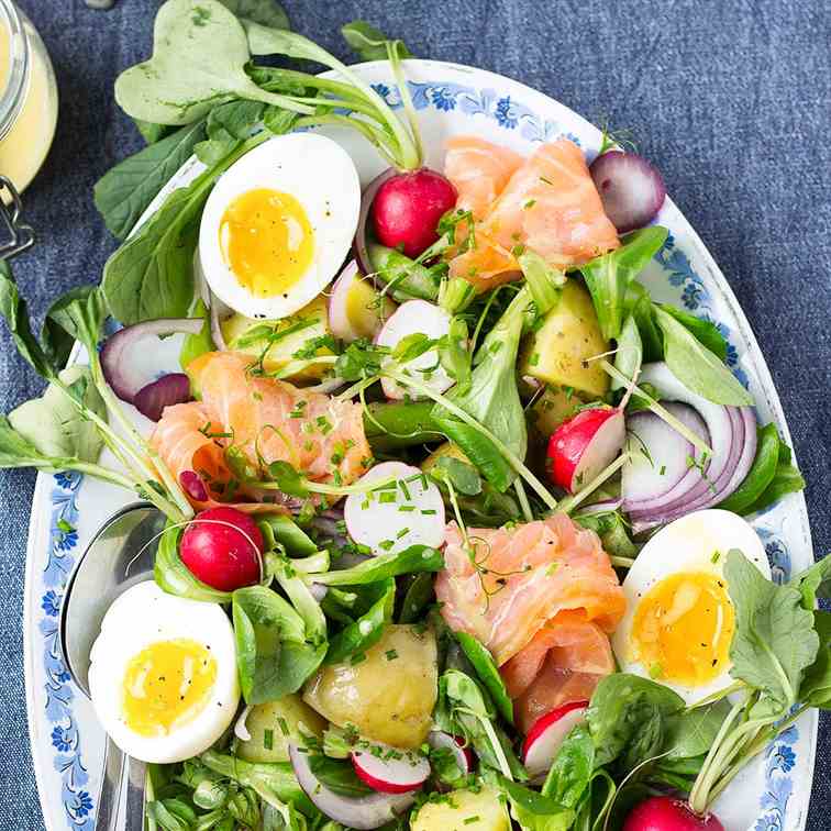 Spring Salmon Salad