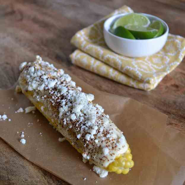 Elote: Grilled Mexican Corn