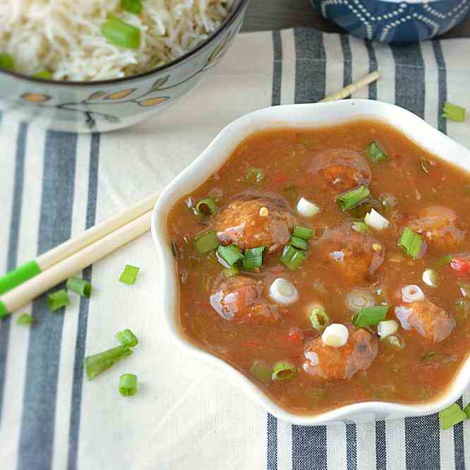 Healthy Veg Manchurian Recipe