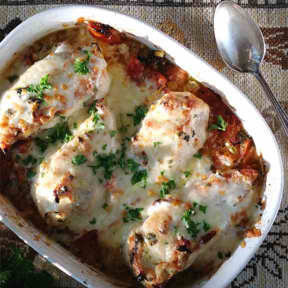 Cheesy Chicken Bake