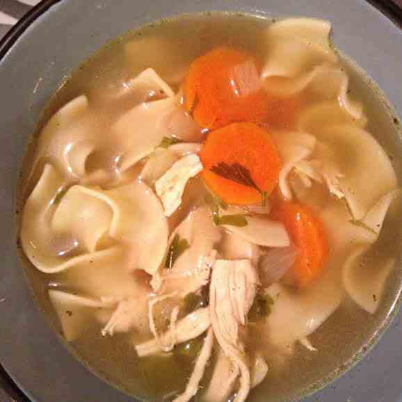 Homemade Chicken Noodle Soup