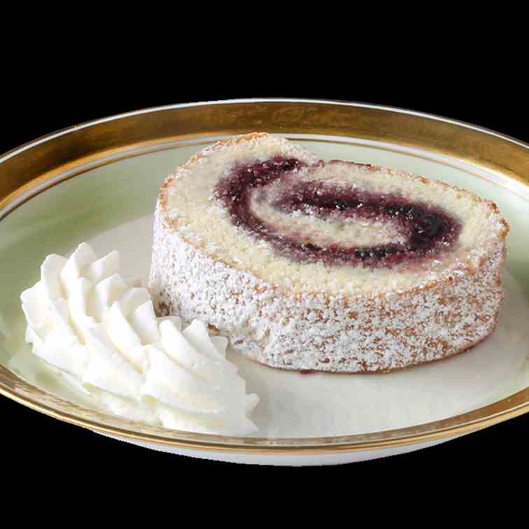 Blackberry Port Wine Jelly Roll