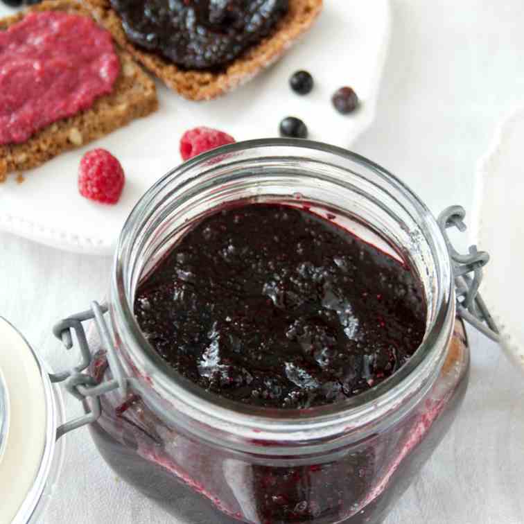 Blueberry chia marmalade