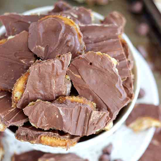 Peanut Butter Toffee Bars