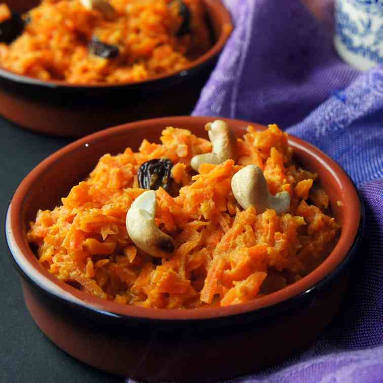 Indian Carrot Pudding