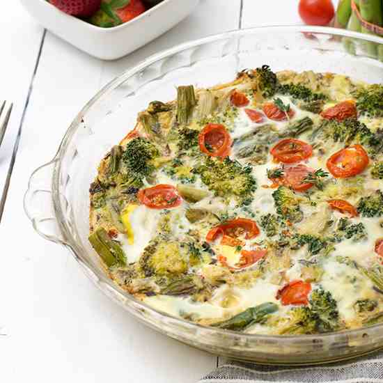 Spring Veggie Frittata