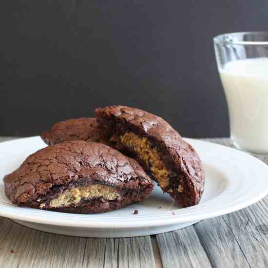 Chocolate Peanut Butter Cookies