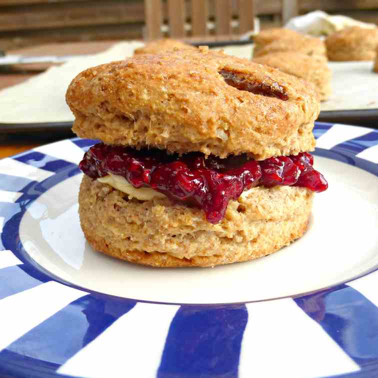 Wholemeal Sultana and Cinnamon Scones