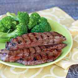 Barbecued Flank Steak