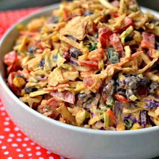 Easy Mexican Coleslaw