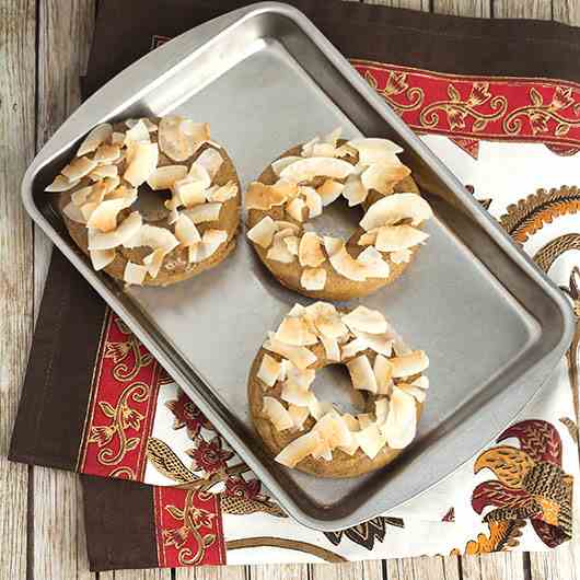 Coconut Flour & Chai Donuts