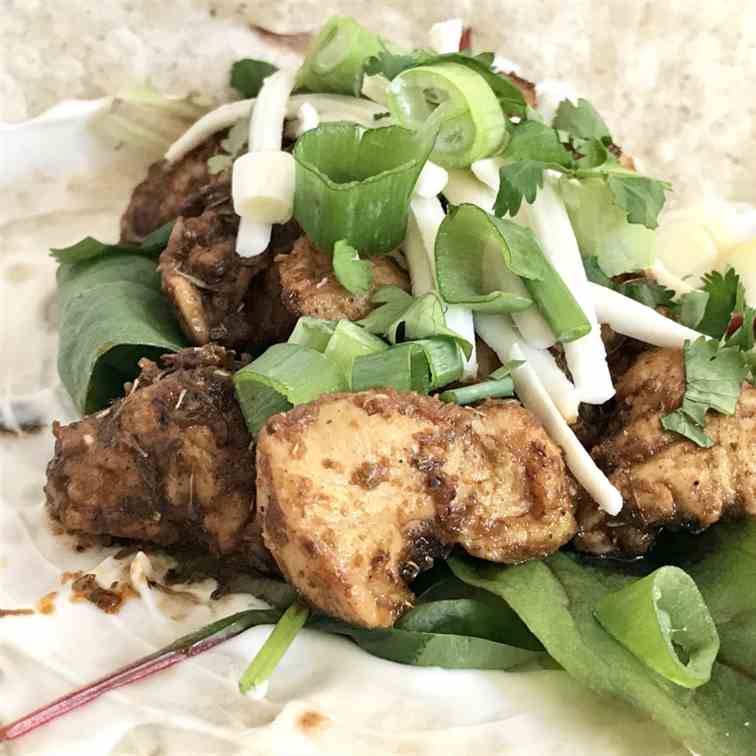 Cajun Chicken Wraps