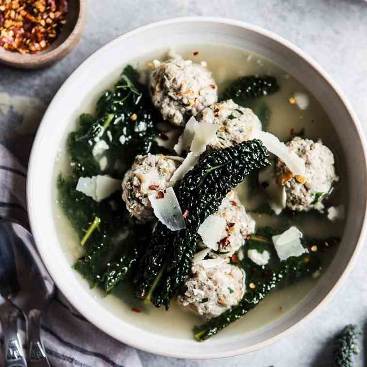 Healthy Italian Wedding Soup