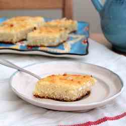 Middle Eastern Semolina Cake Basbousa