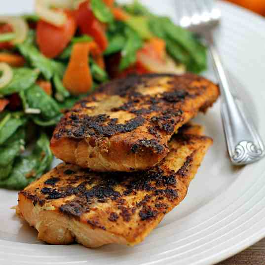 OMG Easy Pan Seared Salmon