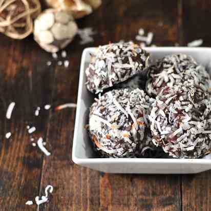 Snowball German Chocolate Cookies