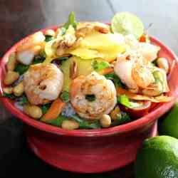 Thai Shrimp Noodle Salad