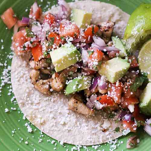 Margarita Chicken Asado Tacos