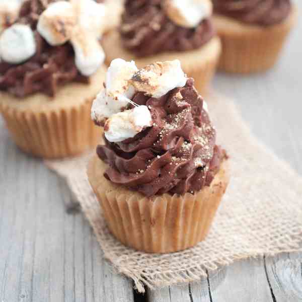 S'mores Cupcakes