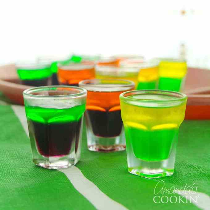 Football Jello Shots