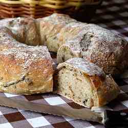 Mushroom bread