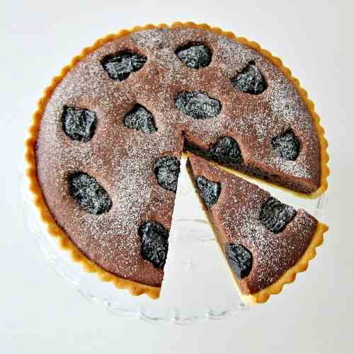 Chocolate Prunes Pie