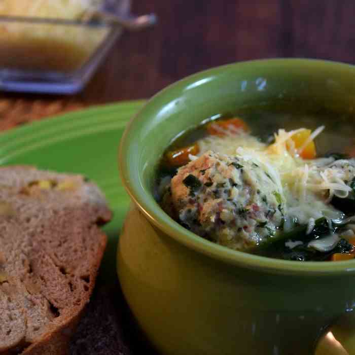 Herbalicious Italian Wedding Soup