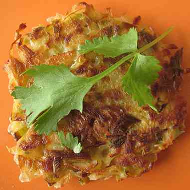 Thyme Infused Leek Patties