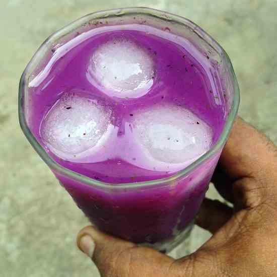 Delicious jamun sharbat