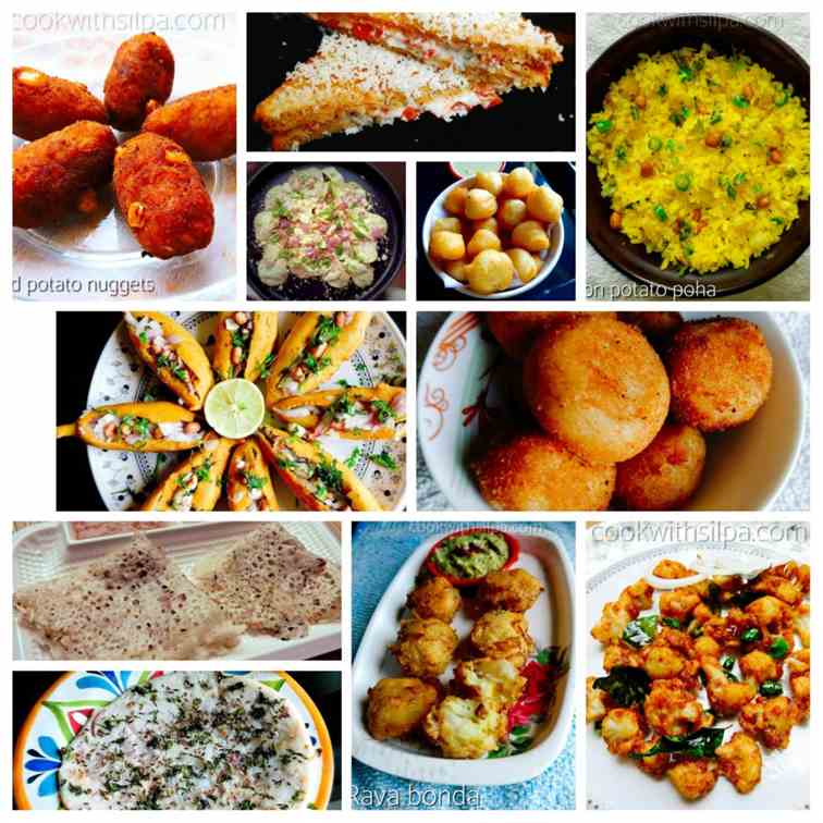Easy snack recipes, Indian style