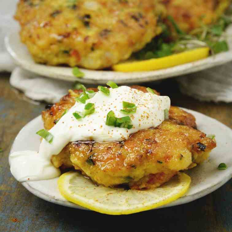 Low Carb Shrimp Cakes