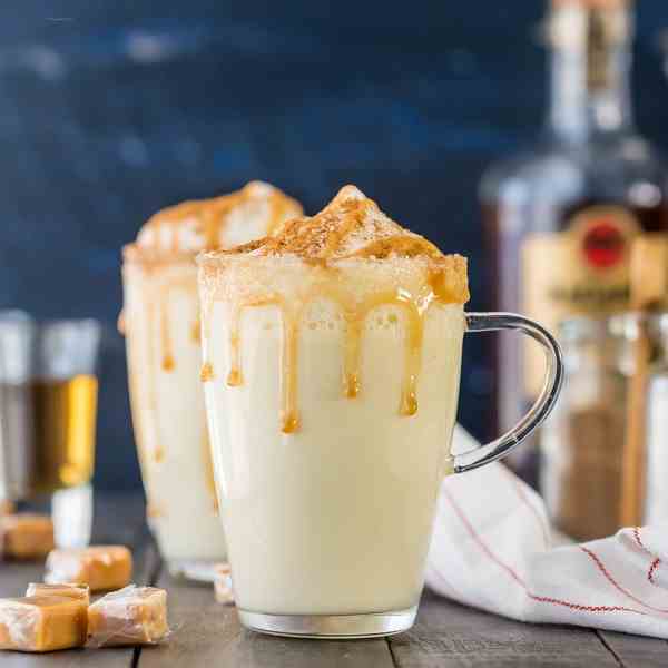 Salted Caramel Eggnog