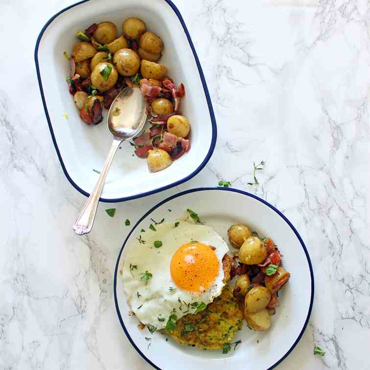 Courgette - Pecorino Fritters