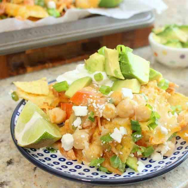 BBQ Chicken Nachos