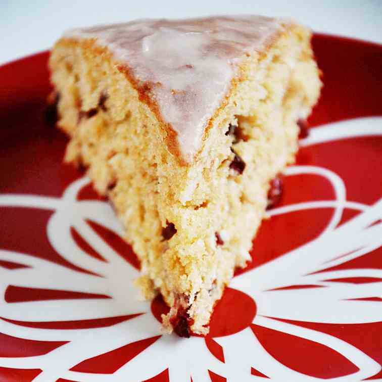 coconut cranberry cake