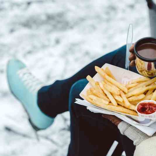 A Hot Chocolate to Skate With