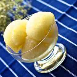 Apple- Calvados Sorbet