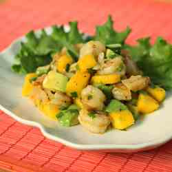 Smoky Shrimp, Avocado & Mango Salad