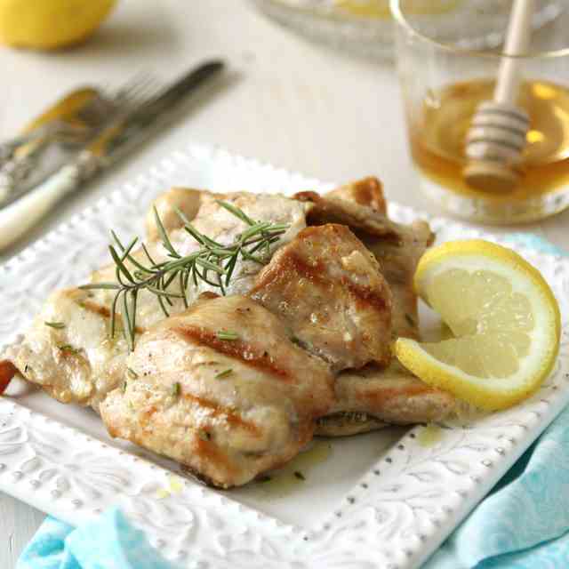 Grilled Lemon & Rosemary Chicken