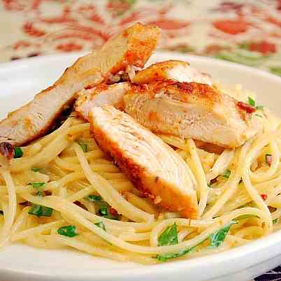 Chicken Carbonara