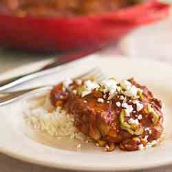 Braised Red Chile Chicken