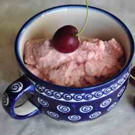 Black Cherry Frozen Yogurt