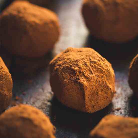 Boozy Dark Chocolate - Orange Truffles