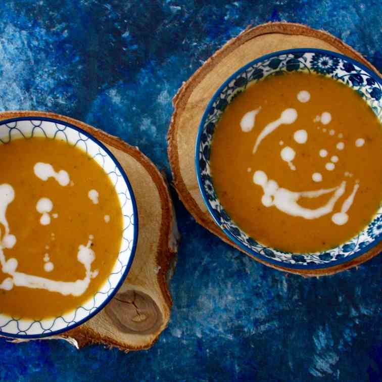 Spiced Butternut Squash Soup